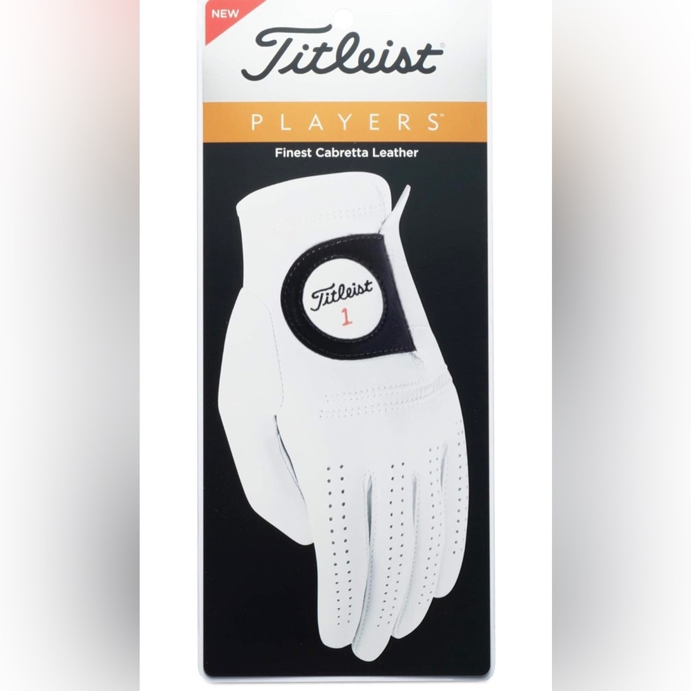 Brand new men’s titleist golf glove